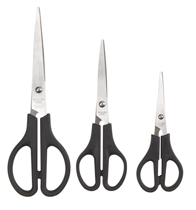 Diamond Visions Stainless Steel Scissors - 3 pc.