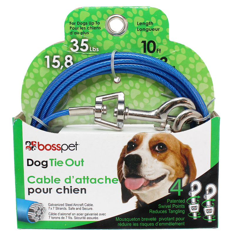 BOSS Cable Dog Tie Out