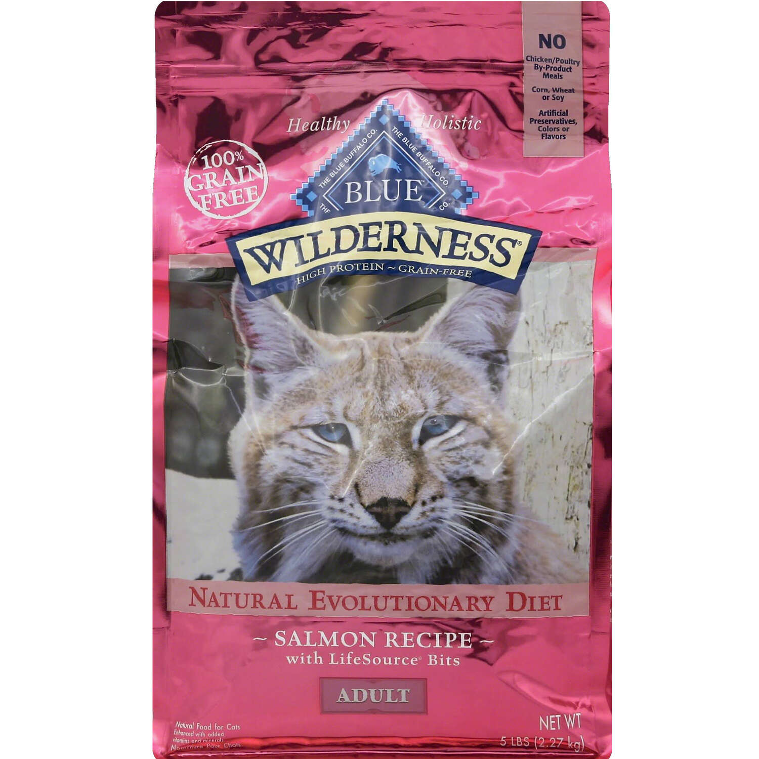 Blue Buffalo Wilderness Dry Cat Food - 5 lb.