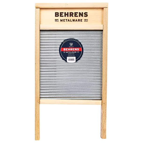 Behrens Galvanized Steel Scrub Surface Washboard