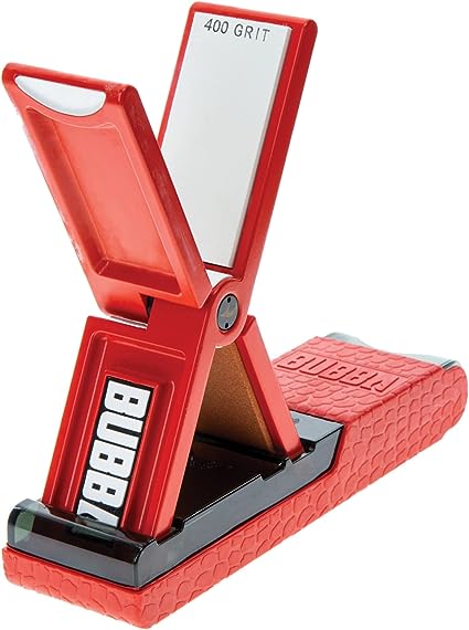 Bubba Ultra Knife & Hook Sharpener w/ Non-Slip Base & Sheath