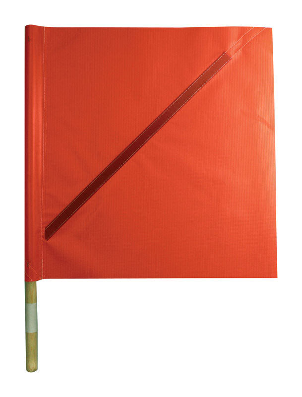Orange Safety Flag - 18