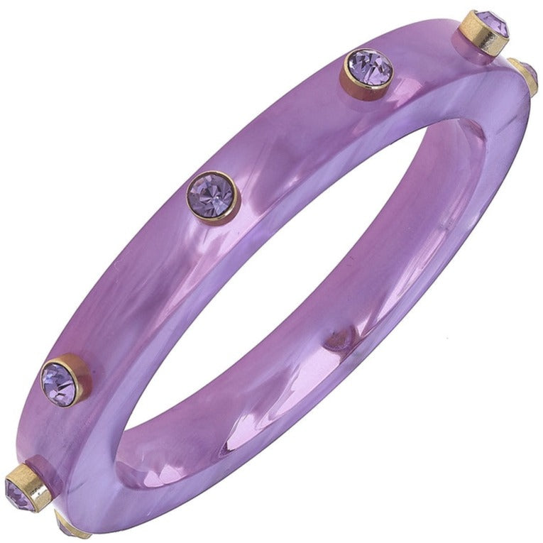 Renee Resin & Rhinestone Bangle