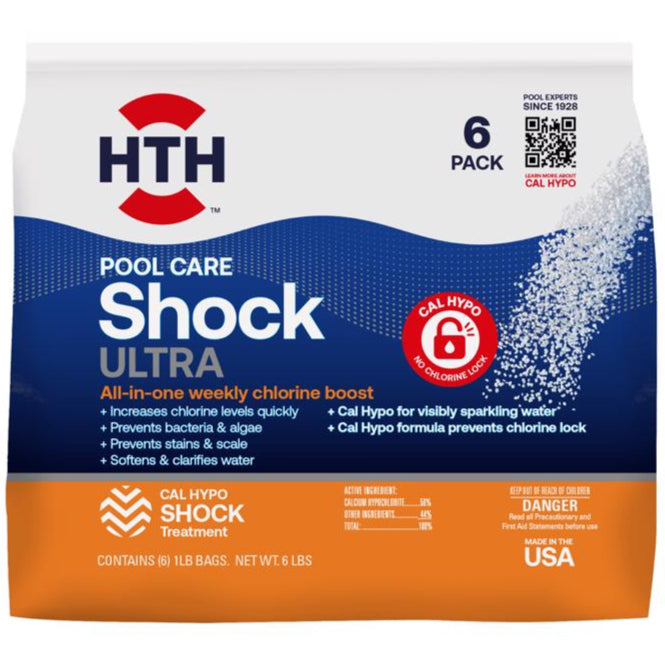 HTH Granulated Pool Shock Ultra Chlorine Booster - 1 lb.