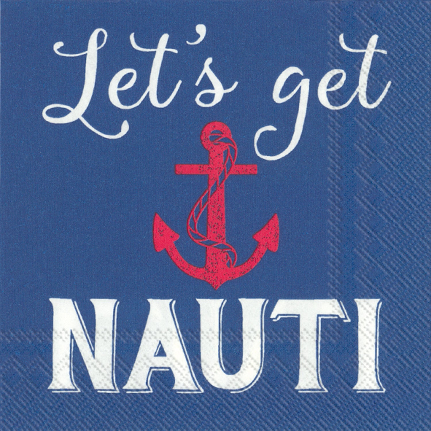 Let's Get Nauti Paper Cocktail Napkins - 20 pc.