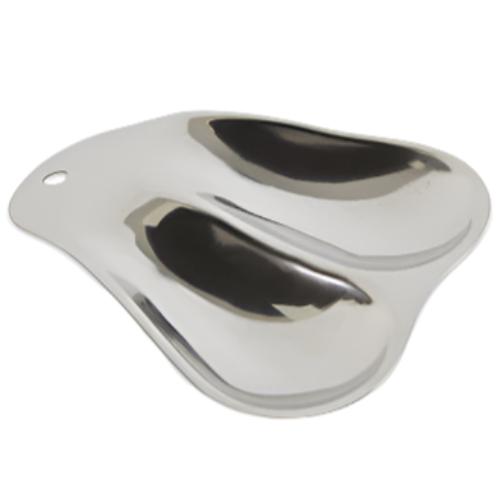 RSVP Stainless Steel Double Spoon Rest