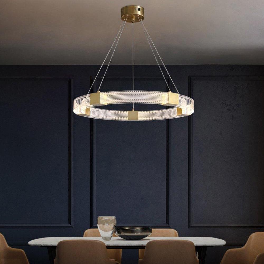 Parallel Ring LED Chandelier