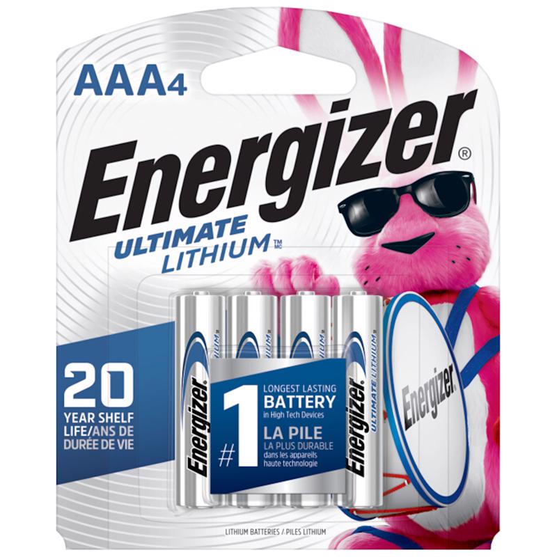 Energizer MAX Alkaline & Ultimate Lithium Batteries