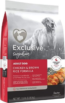 Exclusive Signature Comfort Care Dry Dog Food