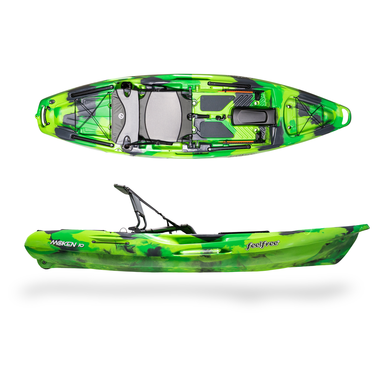 Feelfree Moken 10 V2 Kayak - Green Flash