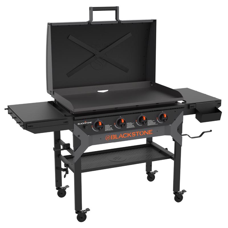 Blackstone 4-Burner Propane Griddle w/ Hood (Black)