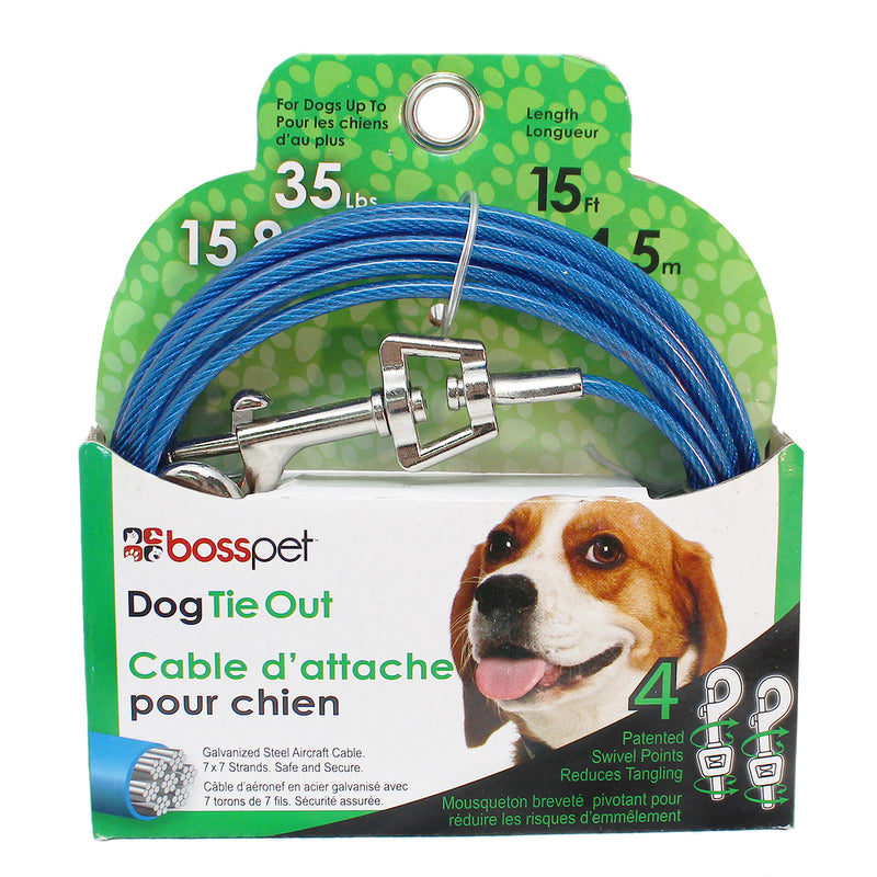 BOSS Cable Dog Tie Out