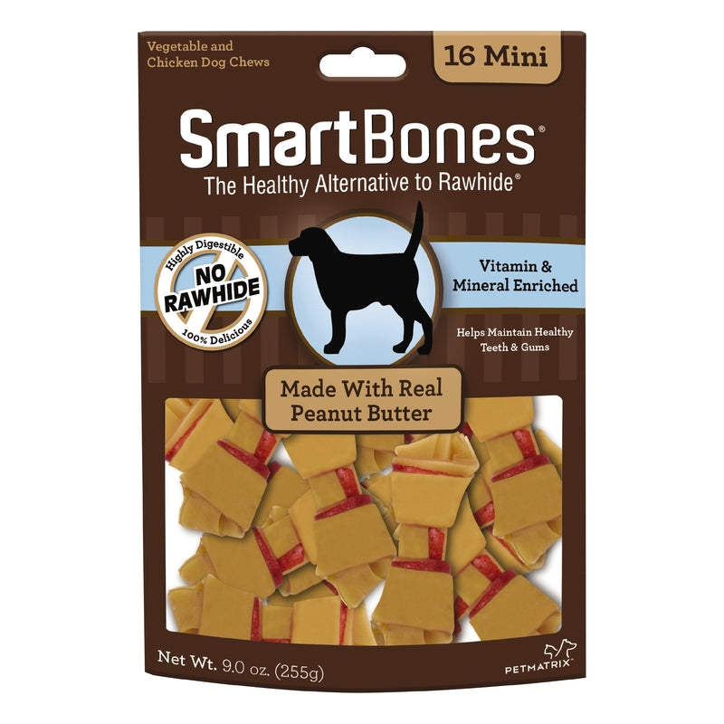 SmartBones Peanut Butter Dog Treats - 9 oz.