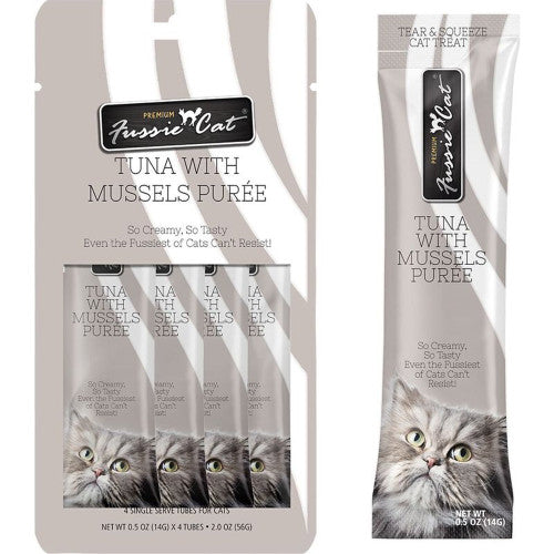 Fussie Cat Puree Cat Treats - 2 oz.