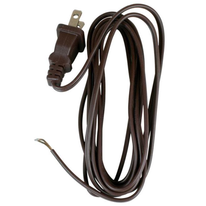 Jandorf 18 Gauge Replacement Lamp Cords - 8'