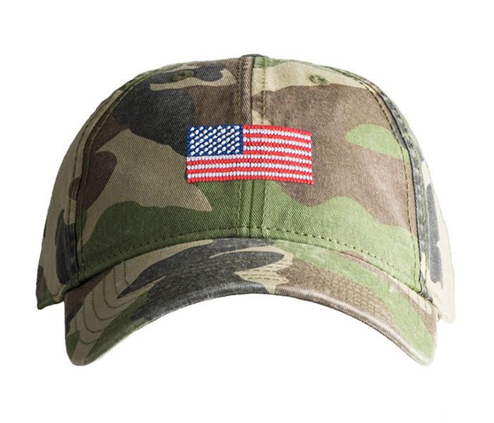 Embroidered American Flag Baseball Cap