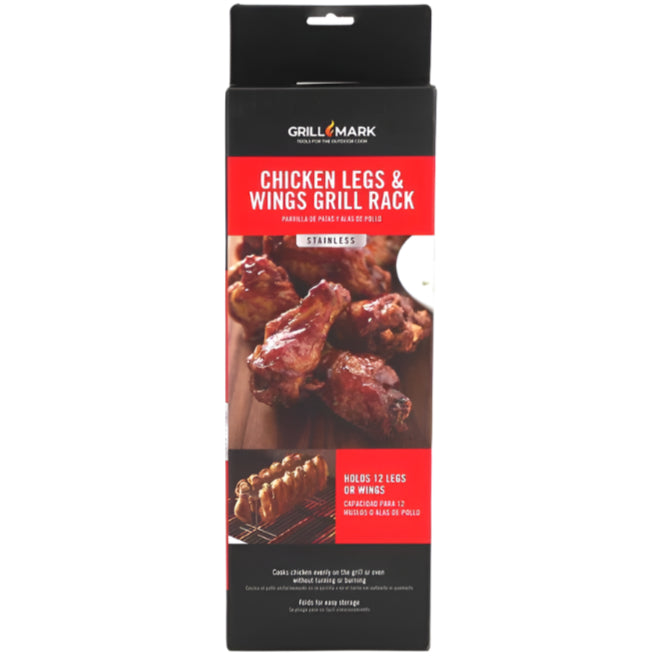 Grill Mark Chicken Legs & Wings Folding Grill Rack