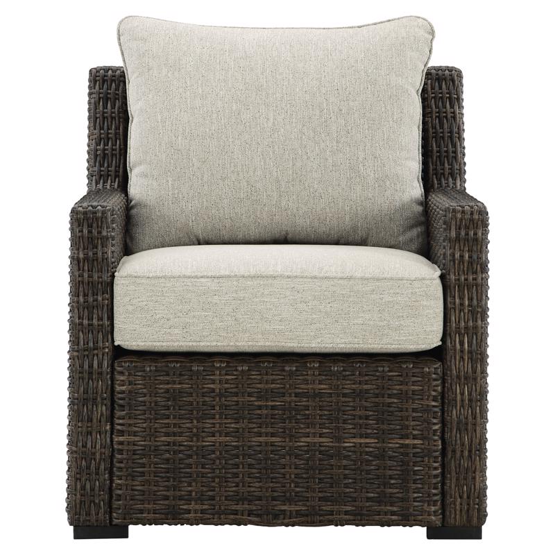 Ashley Brook Ranch Outdoor Lounge Chair (Brown)