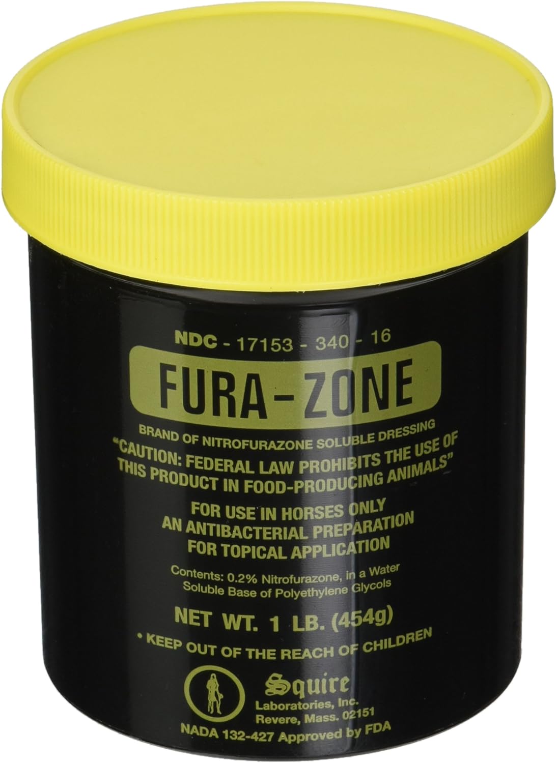 Fura-Zone Equine Antibacterial Ointment - 16 oz.