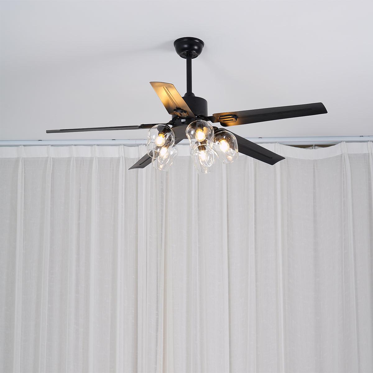 Black Vintage Ceiling Fan