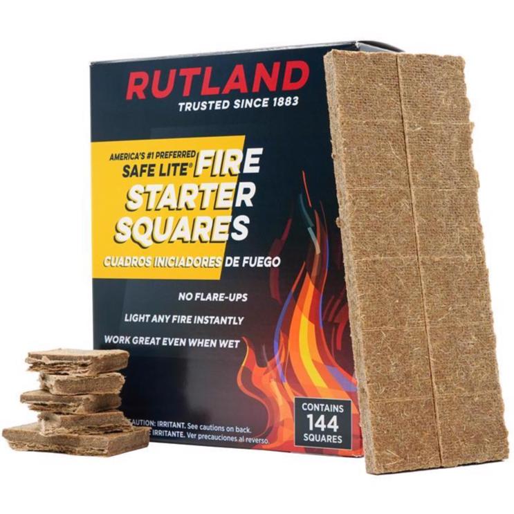 Rutland Safe Lite Fire Starter Squares