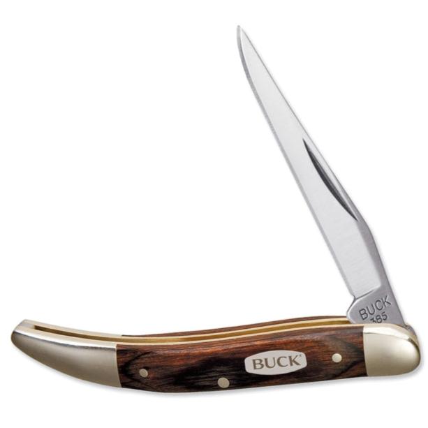 Buck Toothpick Stainless Steel Pocket Knife (Brown) - 2.25