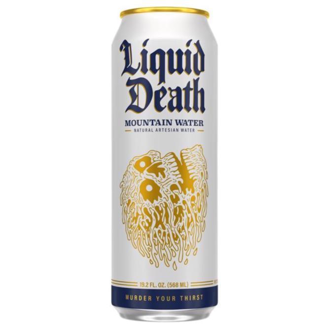 Liquid Death Spring Water & Tea - 19.2 oz.