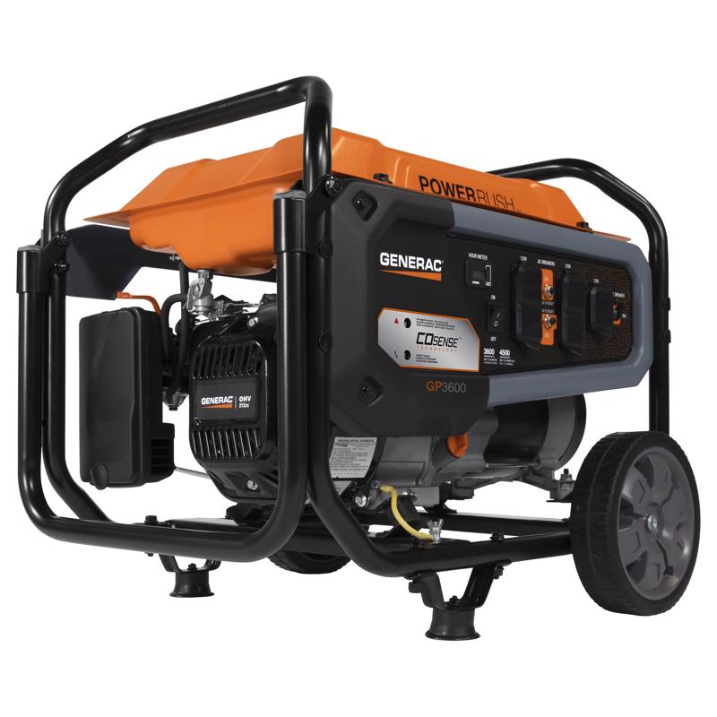 Generac 3600W 120V Portable Gasoline Generator