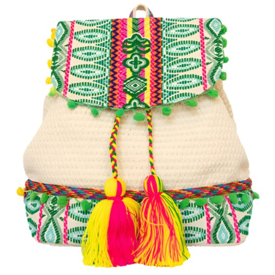 Jen & Co. Magdelena Aztec Pattern Backpack