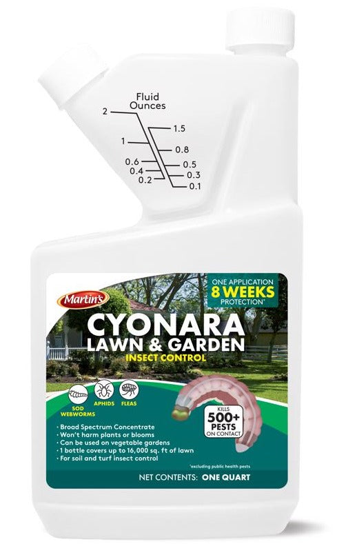 Martin's Cyonara Lawn & Garden Insect Control - 1 qt.