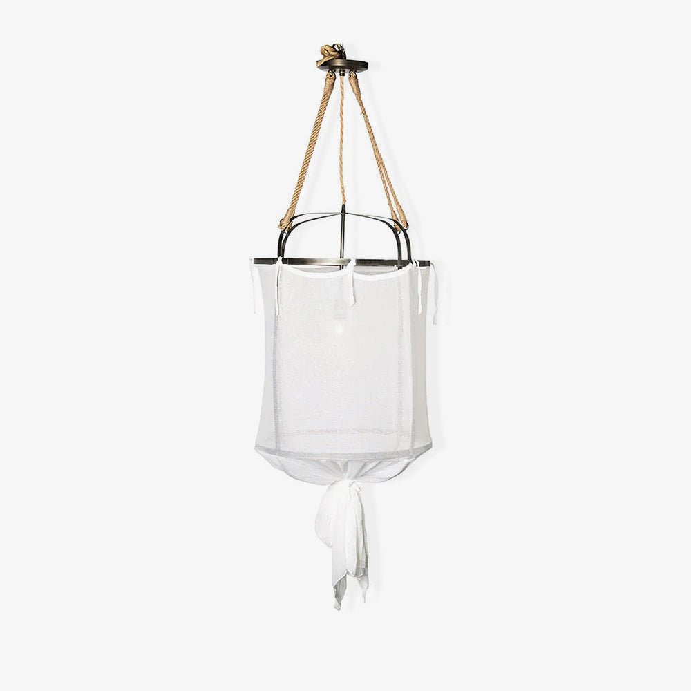 Provence Linen Pendant Light