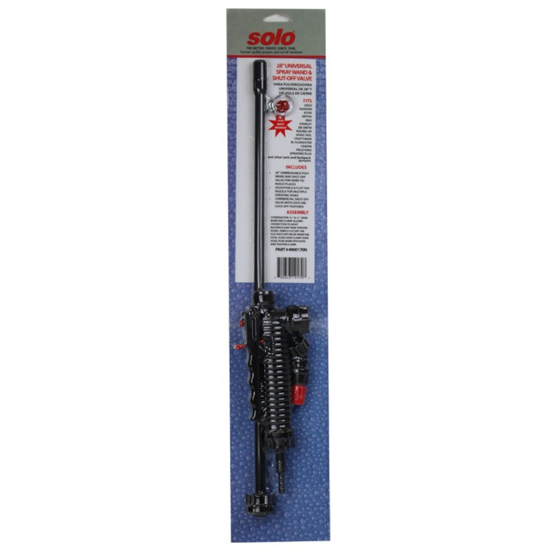 Solo Universal Spray Wand with Shut-Off Valve - 28