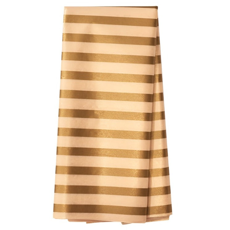 Tissue Paper - Gold Stripes - 20 x 30 - 8 pc.