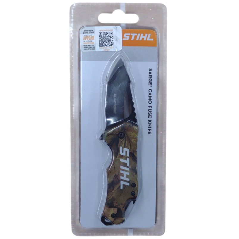 Stihl Sarge Camo Fuse Knife - 2.5