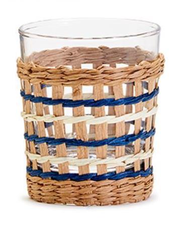 Santorini Lattice Wrapped Drinking Glasses