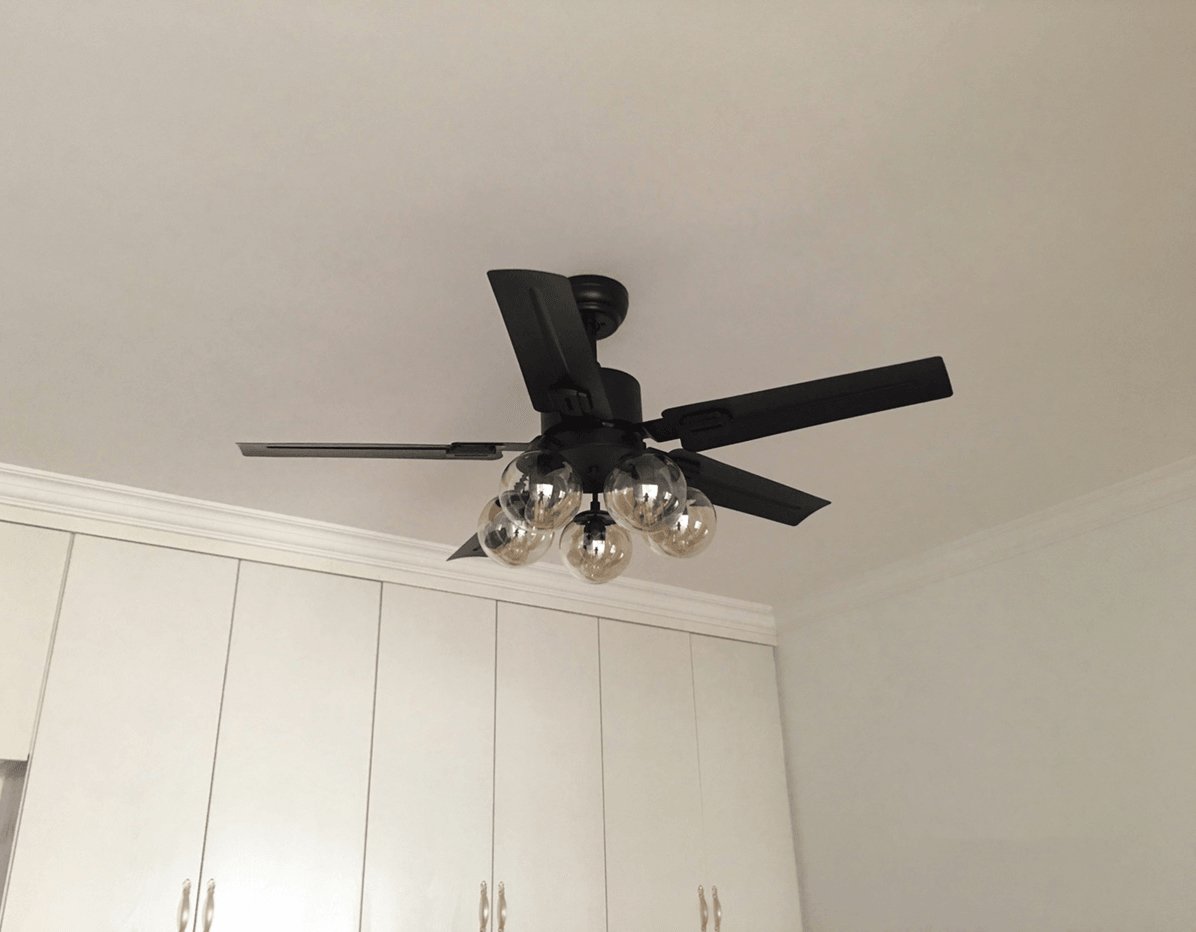 Black Vintage Ceiling Fan