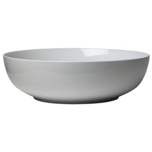 White Ceramic Serving Bowl - 12