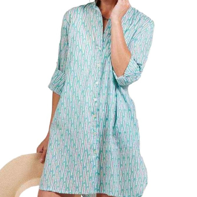 Sardina Button Down Beach Tunic