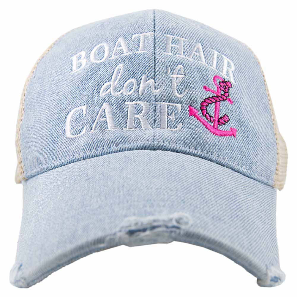 Boat Hair, Don't Care Hat