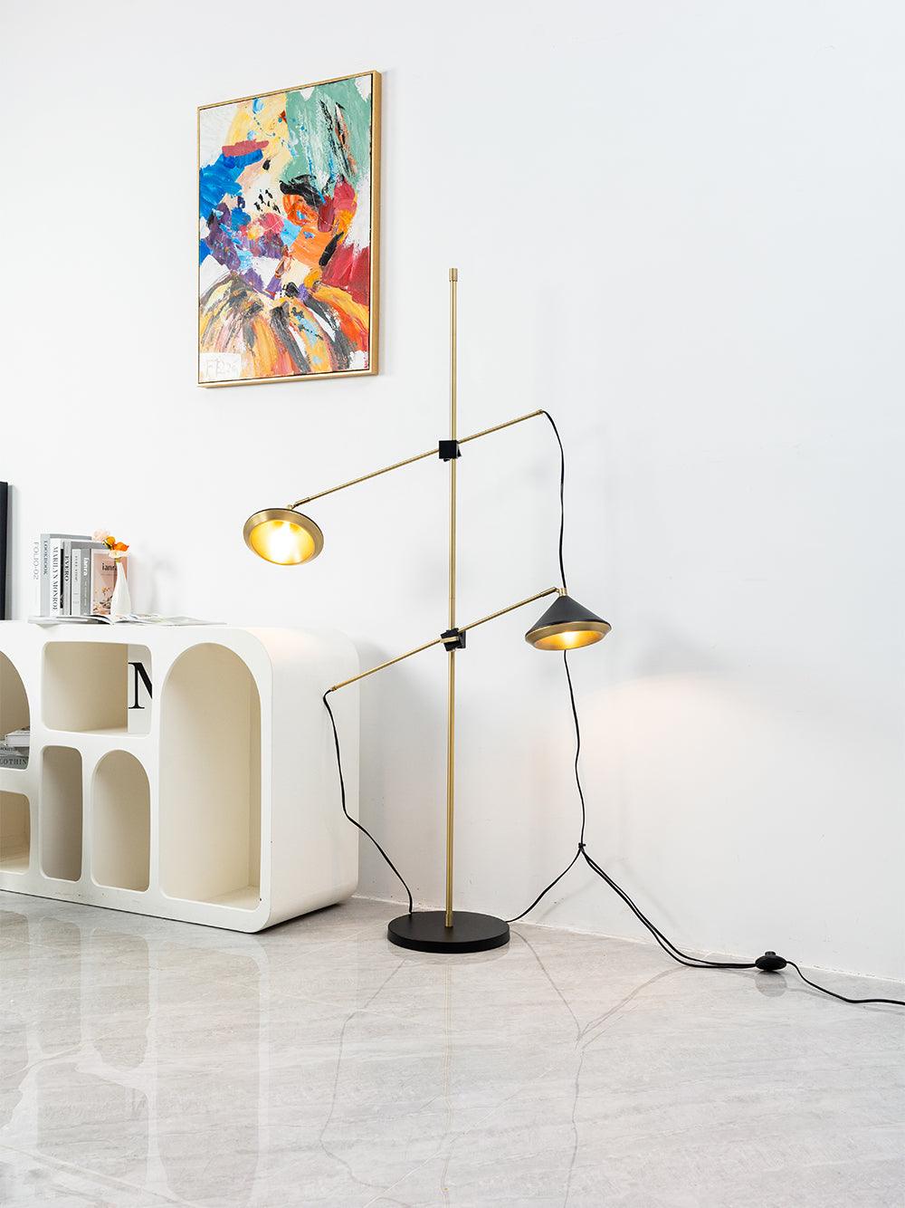 Shear Floor Lamp