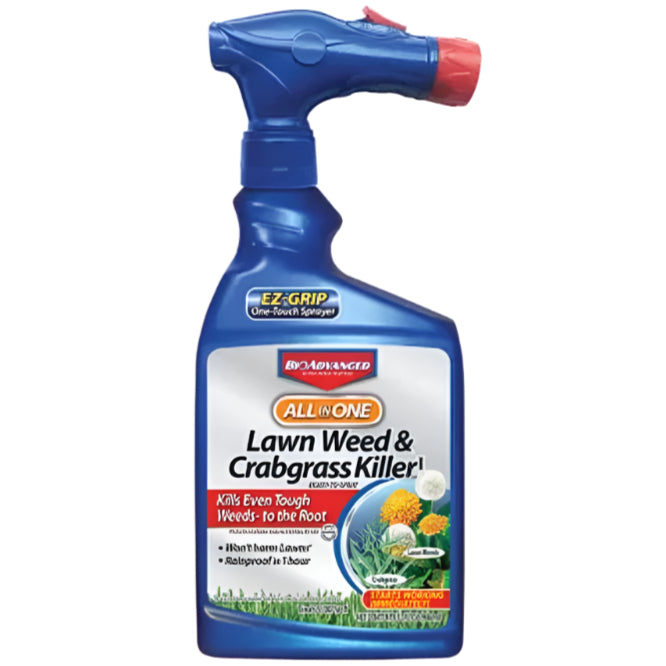 BioAdvanced All-in-One Weed & Crabgrass Killer - 32 oz.