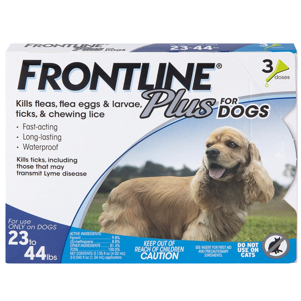 Frontline Flea & Tick Treatment (Dog) - 3 pc.