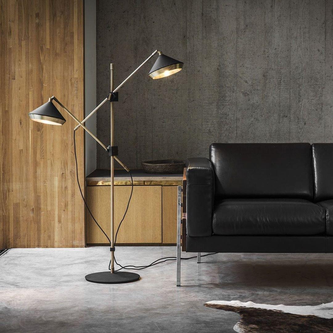 Shear Floor Lamp