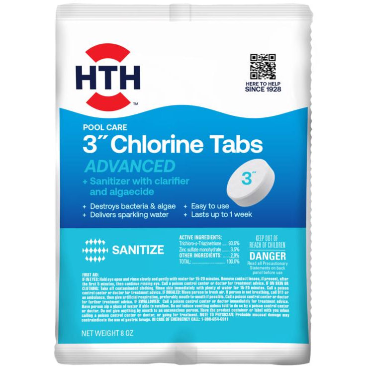 HTH 3 Advanced Chlorine Tablets