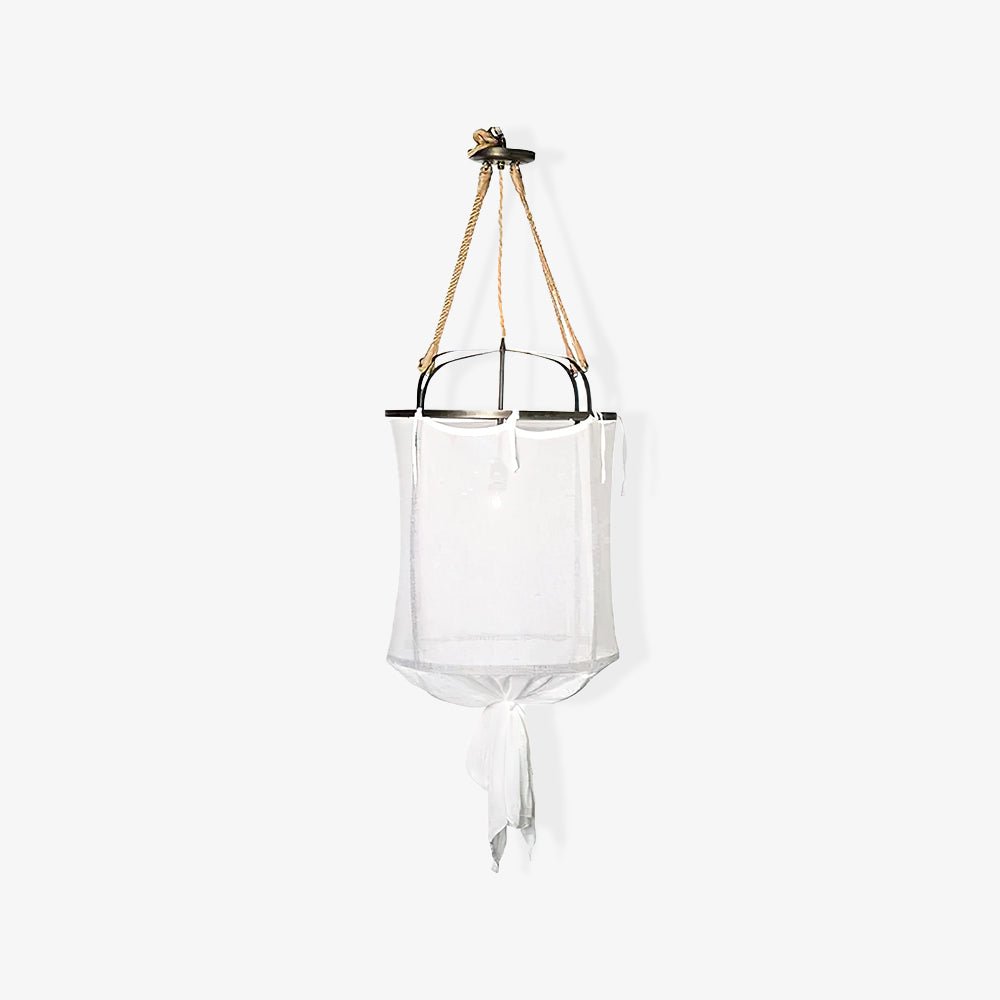 Provence Linen Pendant Light