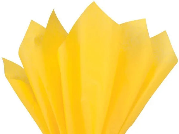 Bright Yellow Tissue Paper