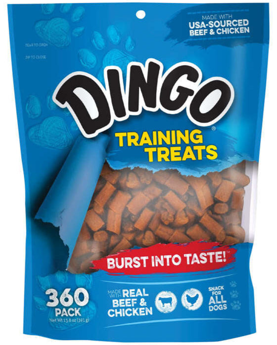 Dingo Dog Training Treats (Beef & Chicken) - 360 pc.