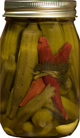 Salemi's Pickled Okras