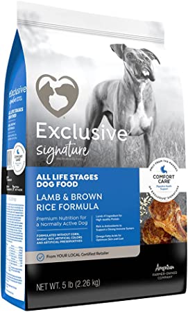 Exclusive Signature Comfort Care Dry Dog Food