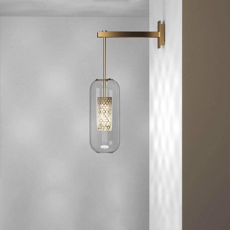 Vadim Glass Wall Lamp